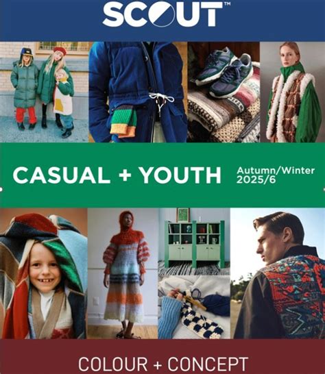 SCOUT CASUAL YOUTH COLOUR CONCEPT AW 2025 26 Analisi Dei Colori