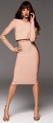 Alesha Dixon Nude Cut Out Bodycon Dress Uk Ebay