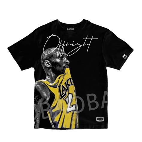 KOBE BRYANT TRIBUTE SHIRT MORE THAN BASKETBALL BY HELLO OLD DAYS NBA