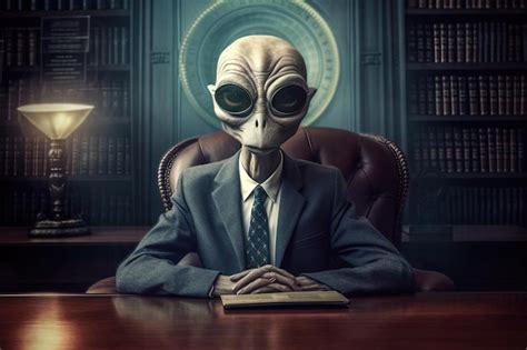 Abogado Extraterrestre C Mico Que Se Especializa En Abducciones