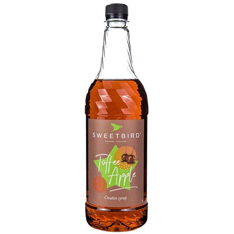 Sweetbird Syrup Toffee Apple 1 Litre Mannvend