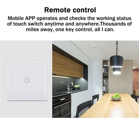 New Gang Smart Home Wifi Touch Light Wall Switch Panel For Alexa