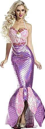 Party King Women S Blushing Beauty Mermaid Adult Costume Amazon