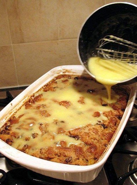 Grandma’s Old-Fashioned Bread Pudding with Vanilla Sauce - Recipes Need