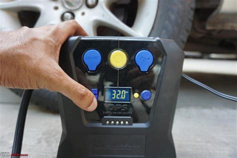 Michelin Programmable Fast Flow Digital Tyre Inflator Review Team Bhp