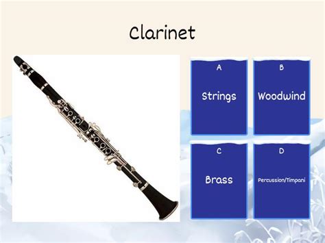 Instruments Of The Orchestra PDM Quiz