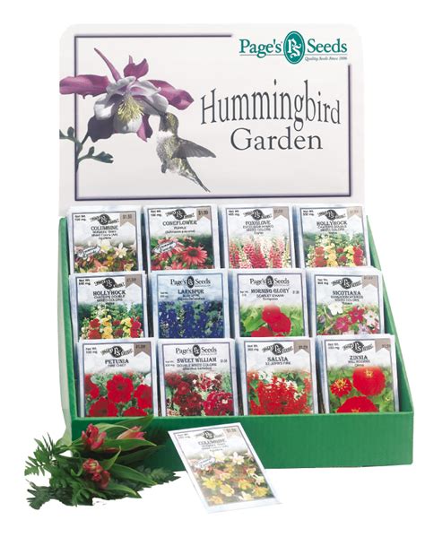 Hummingbird Display | The Page Seed Company, Inc