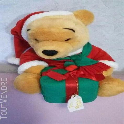 Peluche winnie l ourson noël disney store paris à Belfort Clasf jeux