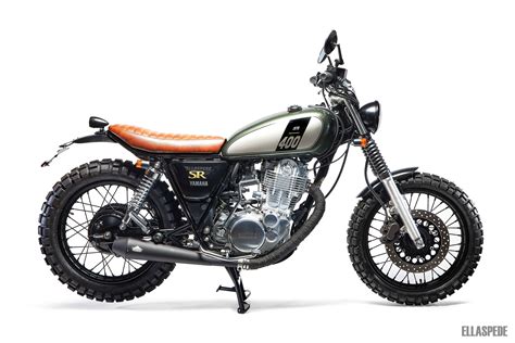 Custom Built Yamaha Sr400 Scrambler Embraces Both Elegance And Ruggedness Autoevolution