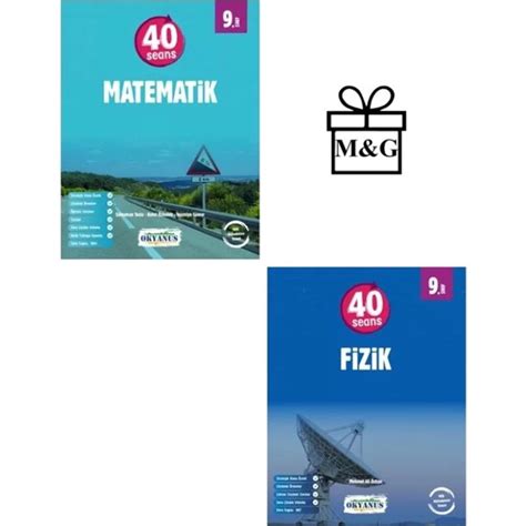 Okyanus Yayınları 9 sınıf 40 Seans Matematik ve Fizik Soru Kitabı