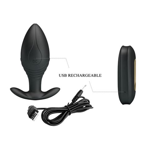 Vibrador anal inalámbrico Royal Plug silicona medicinal DaVik Sex Shop