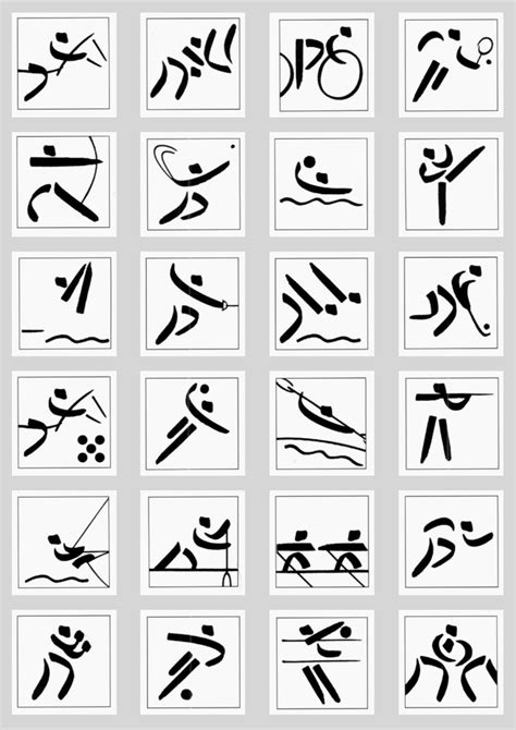 The History of the Olympic Games icons - Icon Utopia | Olympic icons ...