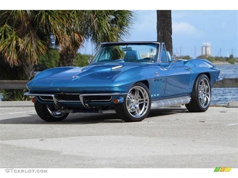 1965 Nassau Blue Chevrolet Corvette Sting Ray Convertible Ralph Eckler