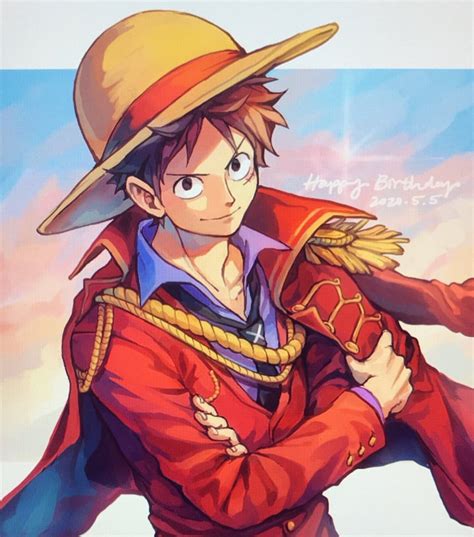 Monkey D Luffy One Piece Drawn By Aokamei Danbooru