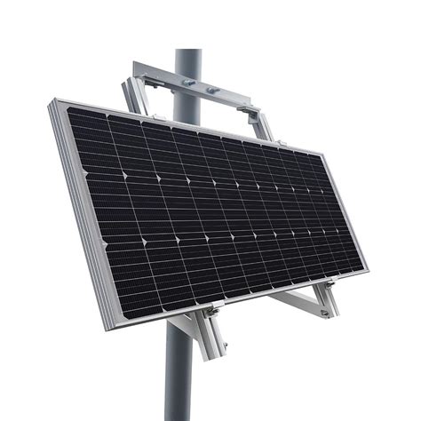 Renogy 100w 12v Mono Solar Panel And Single Side Aluminum Pole Mount Home Garden 720825343129 Ebay