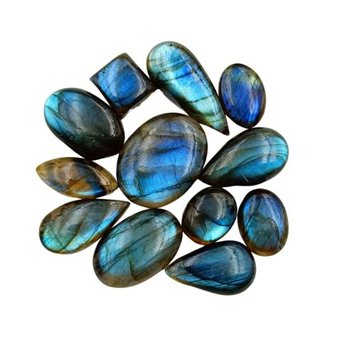 Amazon Sgm Shop Cts To Pcs Natural Blue Labradorite