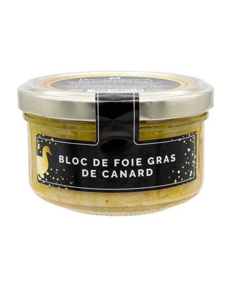 Bloc De Foie Gras De Canard 130 G Les Connaisseurs