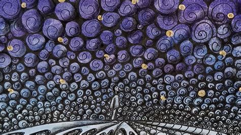 Night Sky Abstract Zendoodle Mixed Media Art Youtube