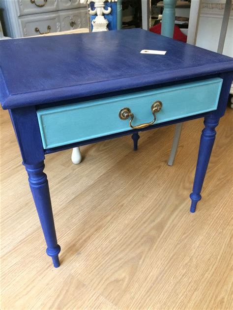 Beautiful Painted Side Table From Home At Six Hand Painted Furniture