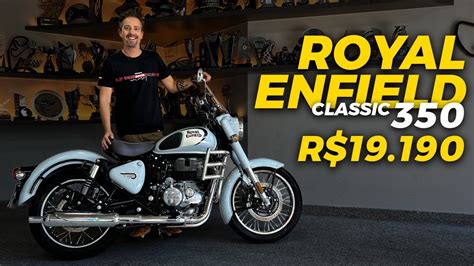 A Royal Enfield MAIS BARATA Do Brasil Vale A Pena Classic 350 Oferece