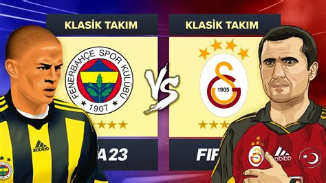 FENERBAHÇE EFSANELERİ vs GALATASARAY EFSANELERİ FIFA 23 KARİYER MODU