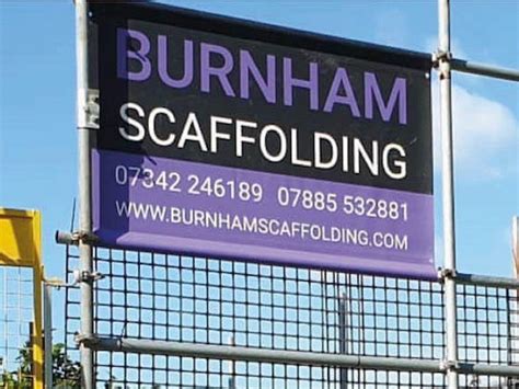 Single Sided Scaffolding Banners Affordable Advertising For The