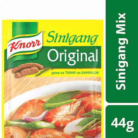 Knorr Sinigang Sa Sampalok Original Mix 44g Recipe Mixes Walter Mart