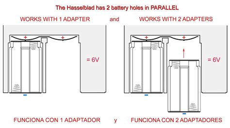 Hasselblad Battery Adapter El Elm Elx V Batteries V