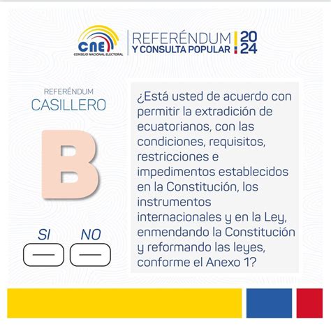 Preguntas Referéndum y Consulta Popular 2024 Consejo Nacional