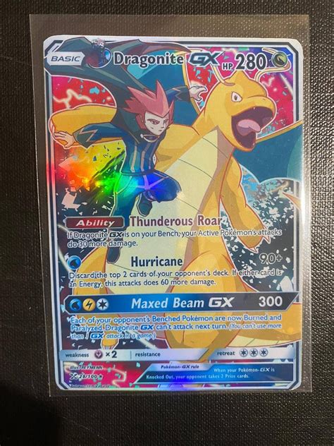 Dragonite Gx Charizard Gx Ex Vmax V Pokémon Card Orica Etsy Australia