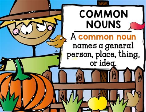 Common Noun Clipart