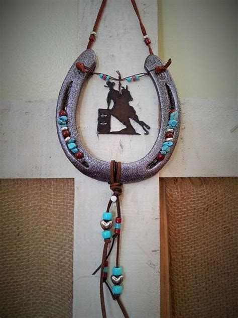 Decorated Horseshoe, Horseshoe Decor, Horseshoe Art, Gift for Horse Lover, Equestrian Gift ...