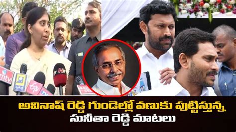 Ys Sunitha Reddy Sensational Comments On Ys Viveka Cbi Investigation