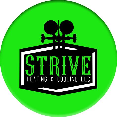 Strive Heating And Cooling Logo Emblem Clipart Full Size Clipart 5704288 Pinclipart