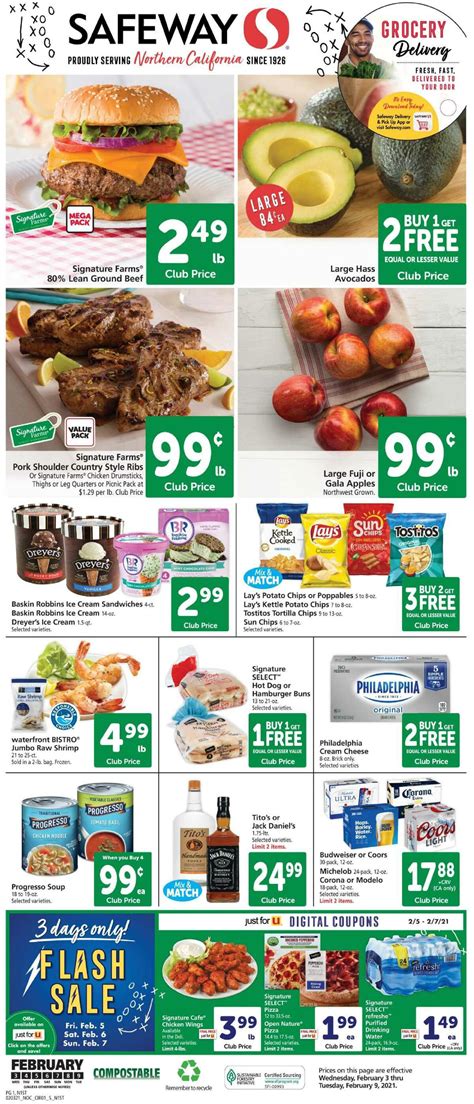 Safeway Weekly Ads & Special Buys from February 3