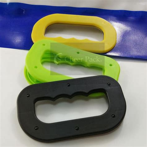 Polypropylene Plastic Bag Handles Smooth Surface With 72mm Inner Hole