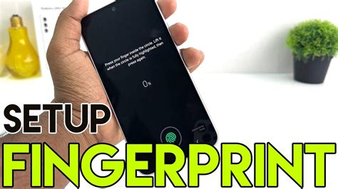 How To Setup Fingerprint On Samsung Galaxy A Youtube