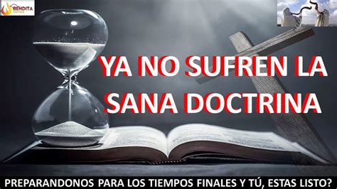 No Sufrir N La Sana Doctrina Youtube