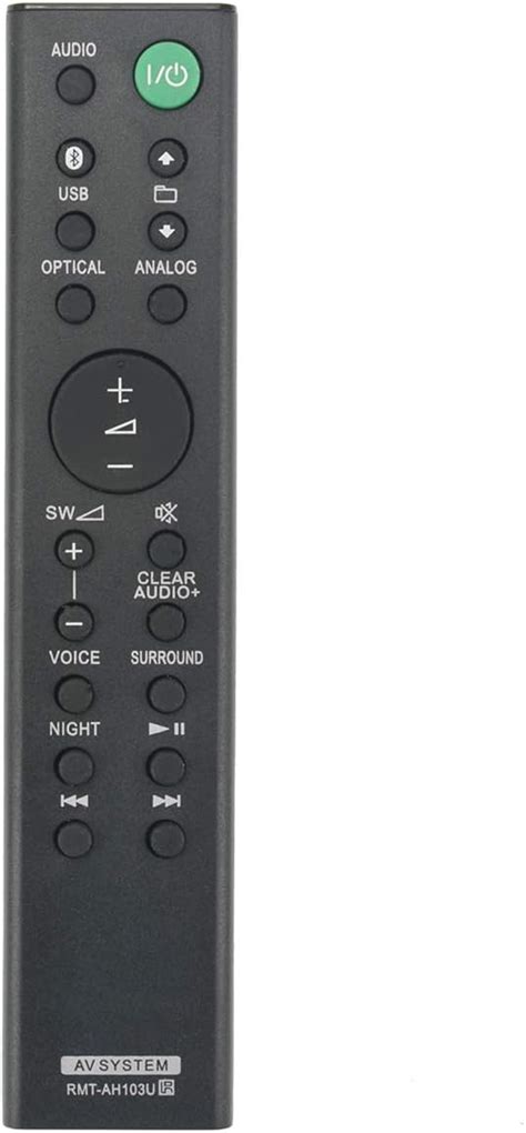 RMT AH103U Replacement Soundbar Remote Control Applicable For Sony