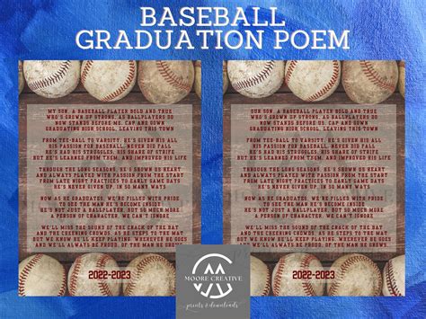 Baseball Team Printable Instant Download B Ball Motivational Memory