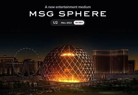 MSG Sphere In Las Vegas RE MAX List For 1