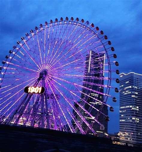 みなとみらいの夜景☽ﾟ･⋆｡ ⋆ ♥️♥ぽっけ日記♥♥️