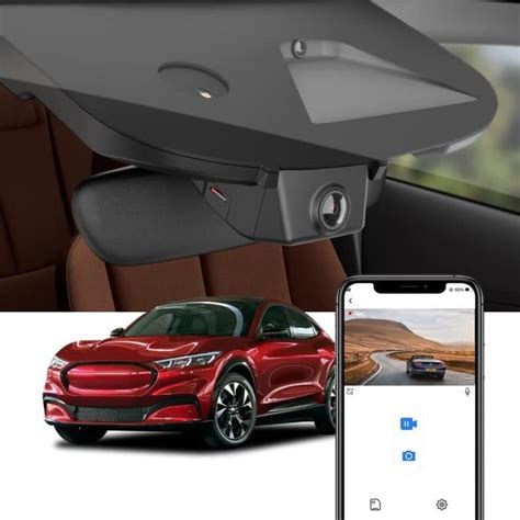 Fitcamx Dashcam Compatible Avec Ford Mustang Mach E Gt