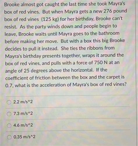 Answered Brooke Almost Got Caught The Last Time She Took Mayra S Box