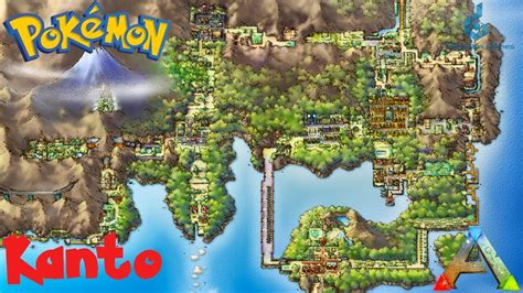 Pokemon Kanto Map