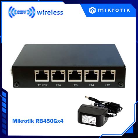 Jual Mikrotik RB450Gx4 Router Indoor Routerboard RB450Gx4 Shopee