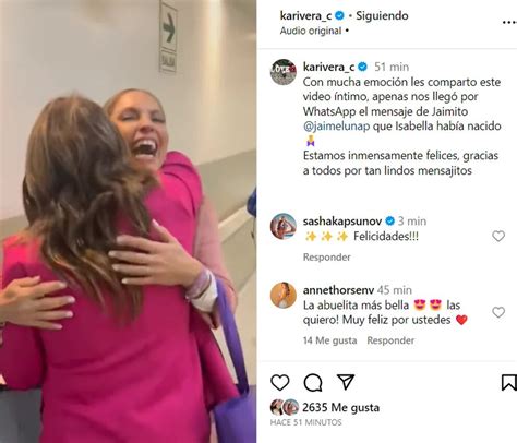 Doris Fundichely Dio A Luz A Su Primera Hija Y As Reaccion Karina