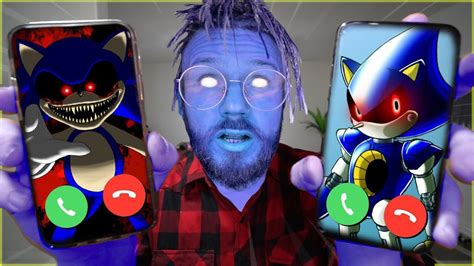 RUFE Niemals SONIC EXE METAL SONIC Um 3 UHR NACHTS Auf FACETIME An