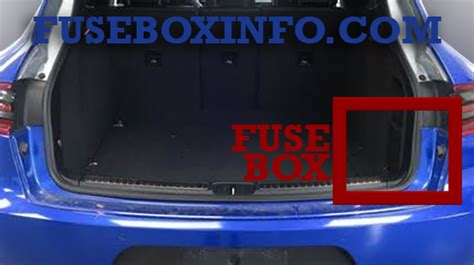 Porsche Macan 2015 Fuse Box Fuse Box Info Location Diagram