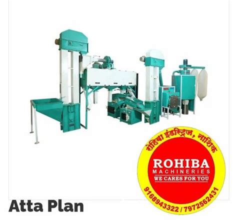 Motor Power Upto Hp Fully Automatic Atta Plant Capacity Upto